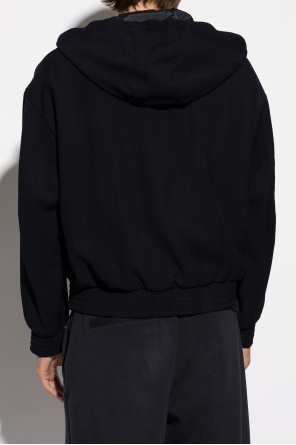 Emporio Armani Wolljacke mit Fischgrätmuster