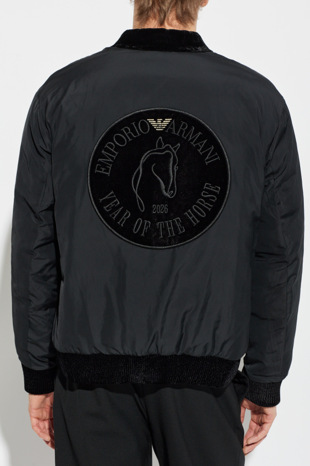 Emporio Armani Wendbare Jacke mit Kapuze