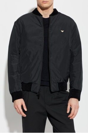 Emporio Armani Wendbare Jacke mit Kapuze