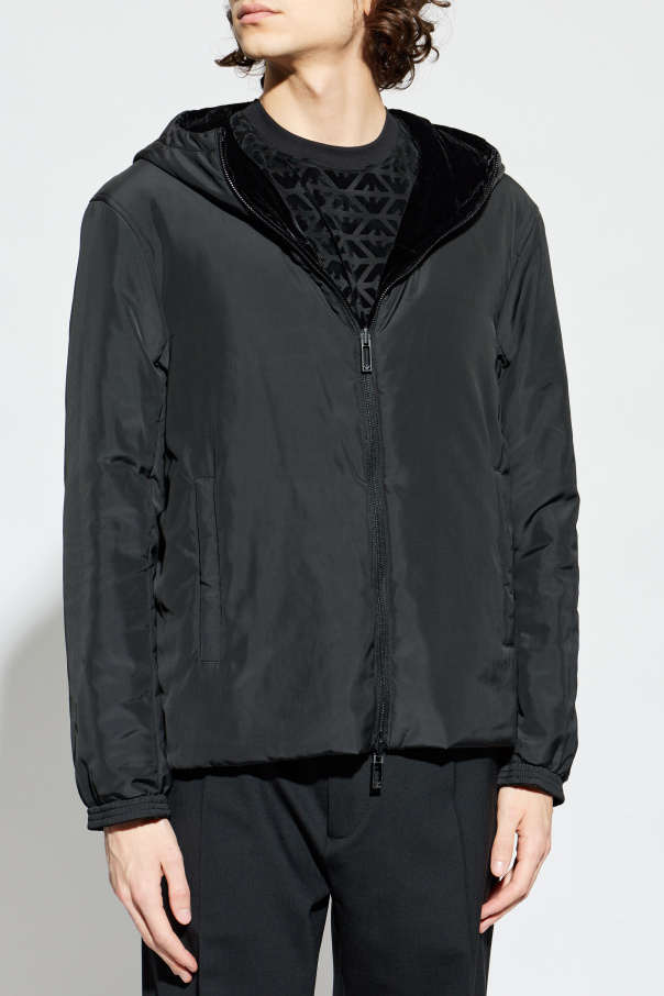 Emporio Armani Reversible hooded jacket