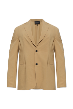 Blazer with double vent