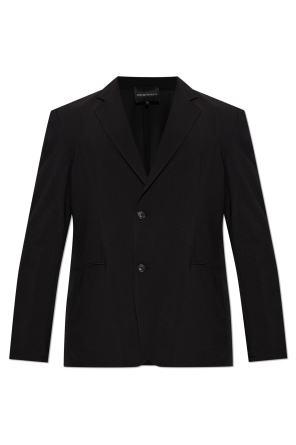 Blazer with double vent