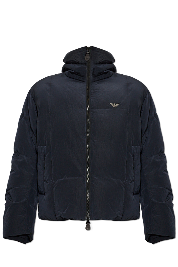 Down jacket with logo od Emporio Armani