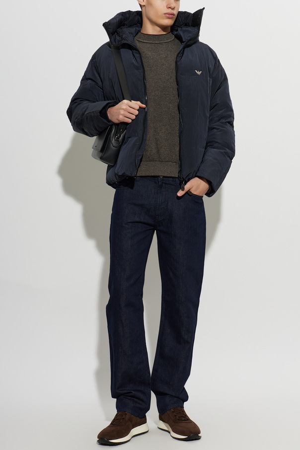 Emporio Armani Logo puffer jacket