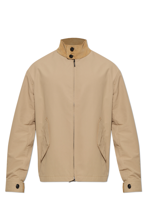 Jacket with a stand-up collar od Emporio Armani
