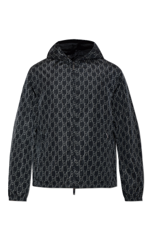 Reversible hooded jacket