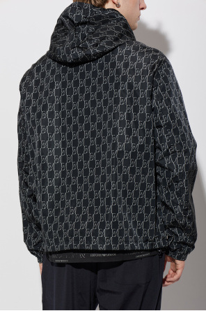 Emporio Armani Dwustronna kurtka z kapturem