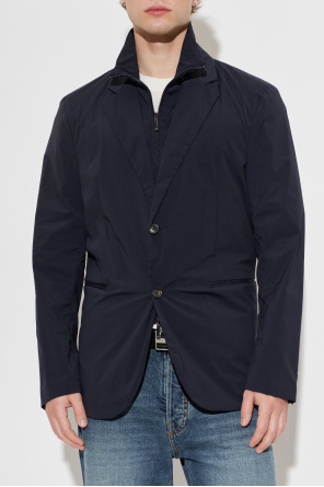 Emporio Armani Blazer with detachable stand-up collar