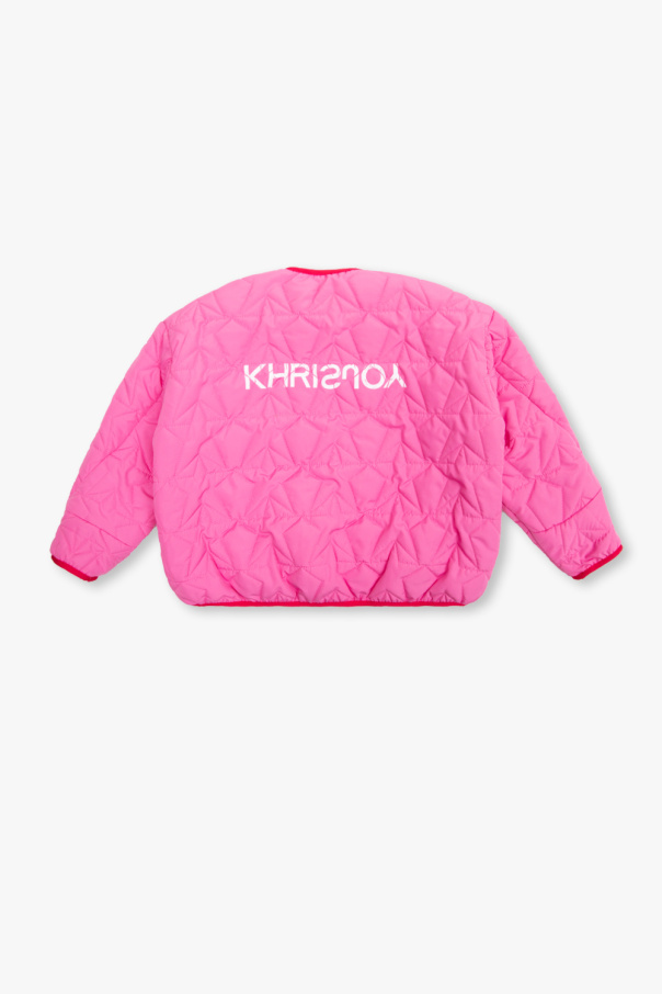 Khrisjoy Kids Quilted Versace jacket