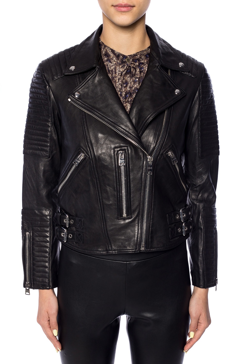 AllSaints ‘Estella’ biker Through jacket