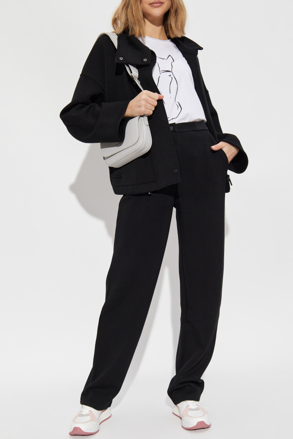 Emporio Armani Jacke mit Stehkragen