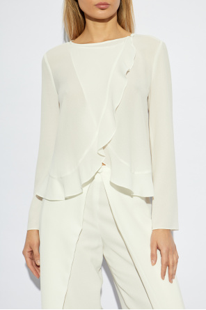 Emporio Armani Top with ruffle