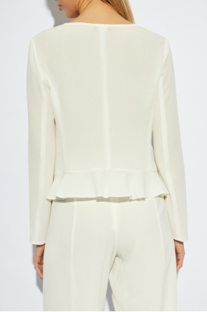Emporio Armani Top with ruffle