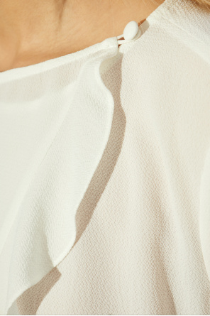 Emporio Armani Top with ruffle
