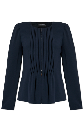 Jacket with stitches