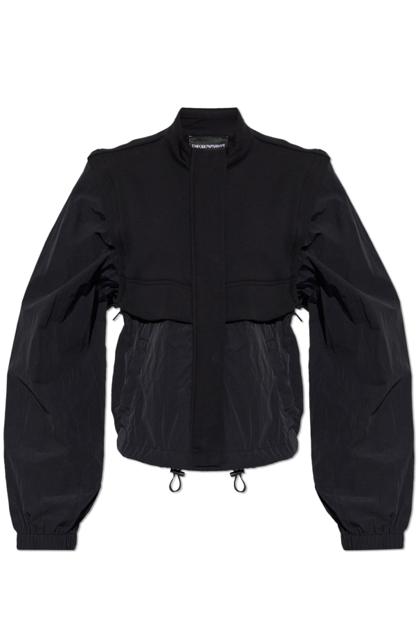 Jacket made of combined materials od Emporio Armani