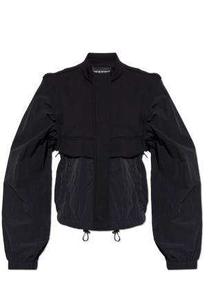 Jacket made of combined materials