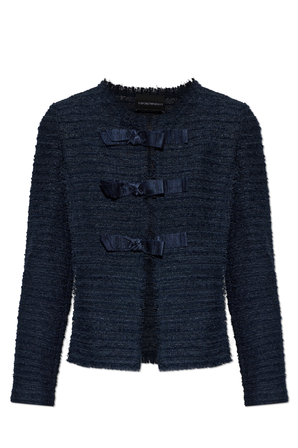 Tweed blazer od Emporio Armani