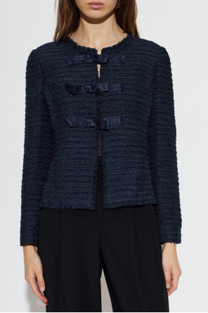 Emporio Armani Tweedowa marynarka