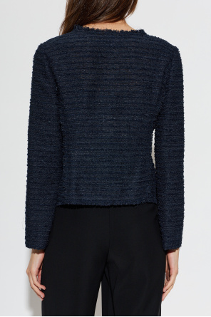 Emporio Armani Tweedowa marynarka