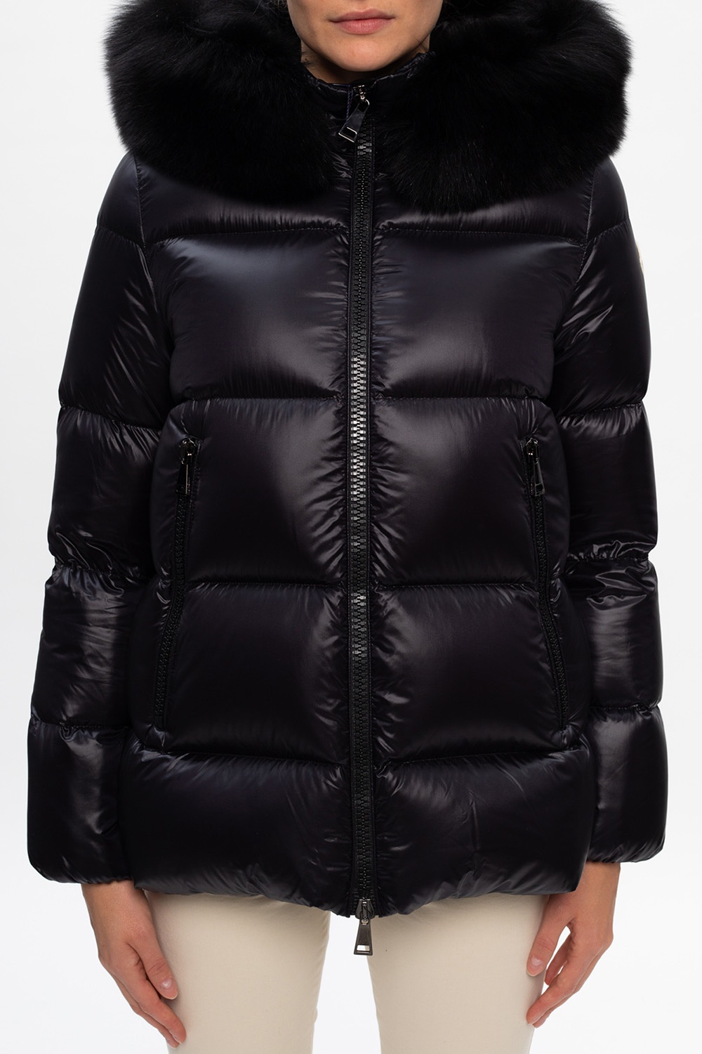 Black ‘Serifur Giubbotto’ down jacket Moncler - Vitkac GB