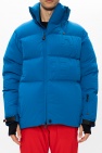 Moncler Grenoble BLUE ‘Arvier’ quilted down jacket with logo