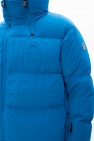 Moncler Grenoble BLUE ‘Arvier’ quilted down jacket with logo