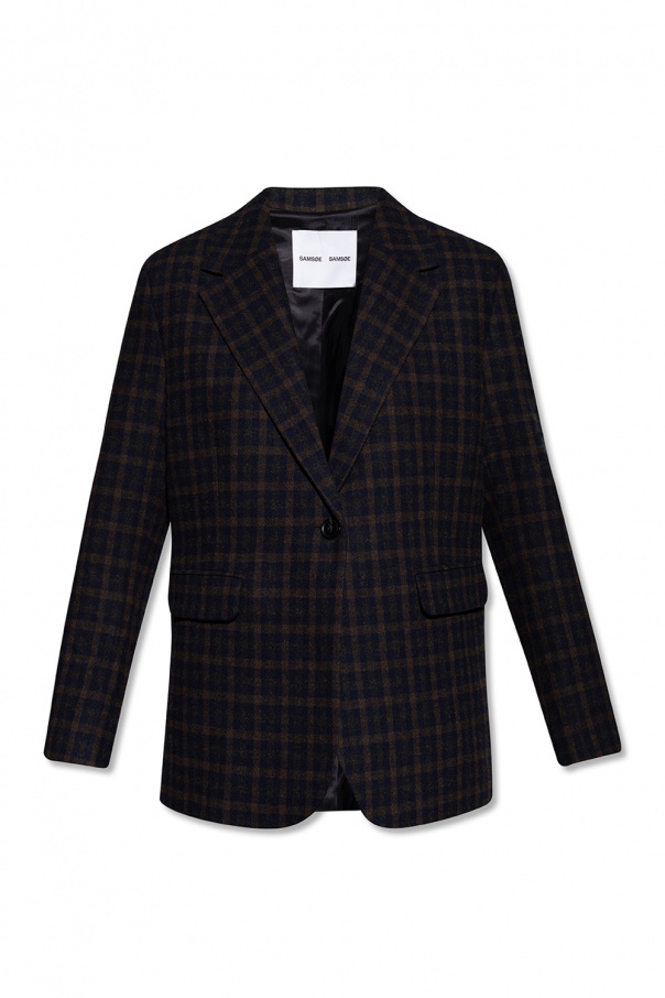 Samsøe Samsøe Checked blazer