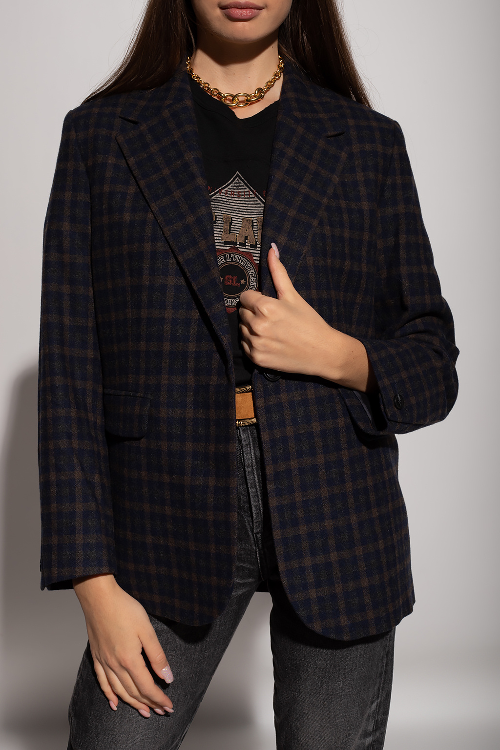 Samsøe Samsøe Checked blazer