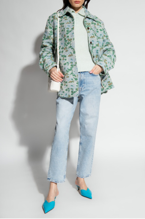 Samsøe Samsøe ‘Athena’ tess-shirt jacket with jacquard pattern