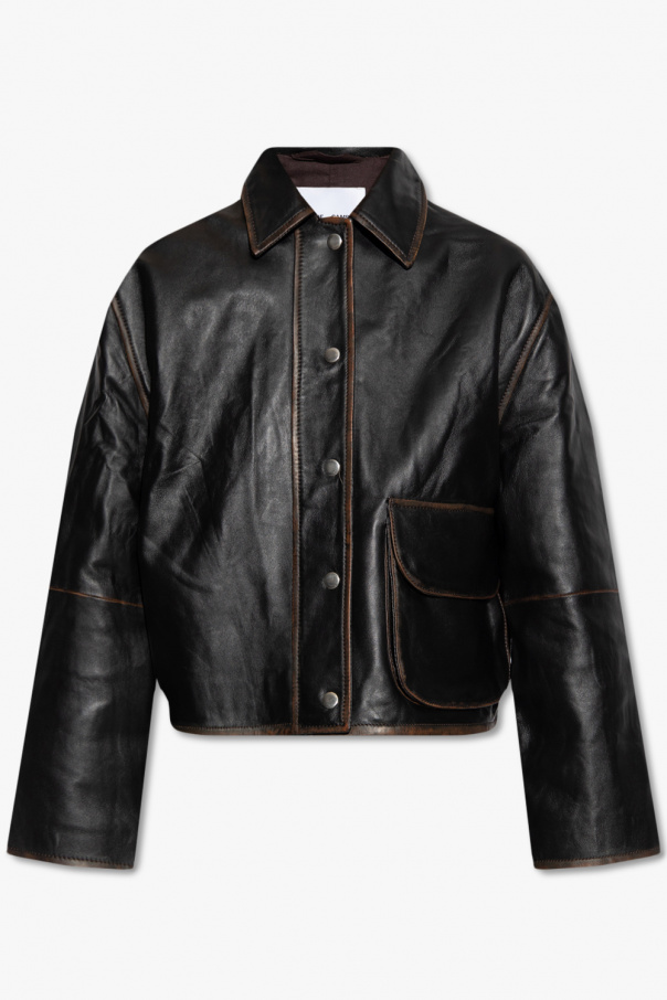 Samsøe Samsøe ‘Lyla’ leather jacket