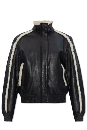 ‘meadow’ leather jacket od Samsøe Samsøe