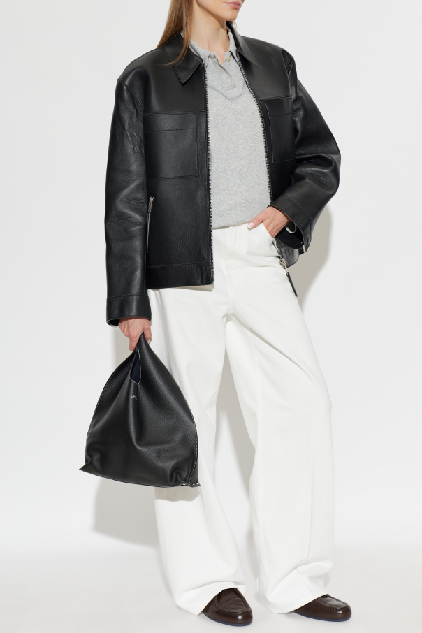 Samsøe Samsøe ‘Sastevie’ leather jacket