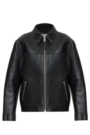 ‘Sastevie’ leather jacket