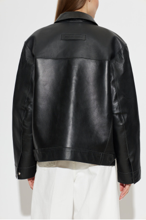 Samsøe Samsøe ‘Sastevie’ leather jacket