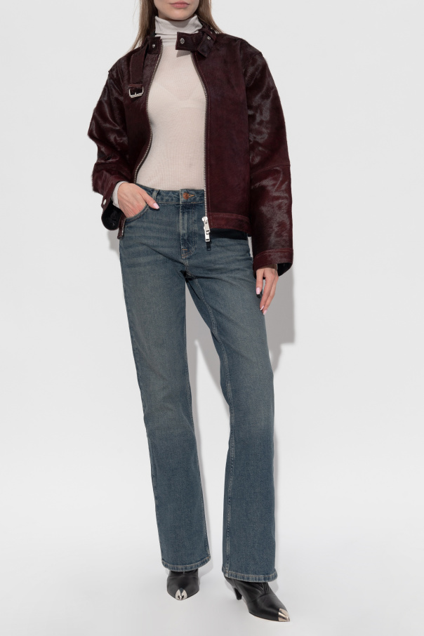 Samsøe Samsøe Leather jacket "Salita"