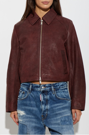 Samsøe Samsøe ‘Sashiva’ leather jacket