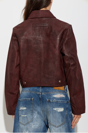 Samsøe Samsøe ‘Sashiva’ leather jacket