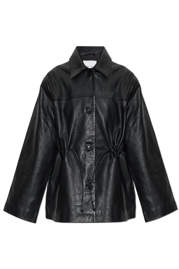 ‘Salaax’ leather jacket od Samsøe Samsøe