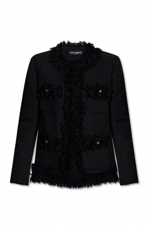 Dolce & Gabbana short single-breasted jacket