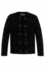 Dolce & Gabbana BLACK Jacket with lurex threads