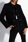 Dolce & Gabbana BLACK Jacket with lurex threads