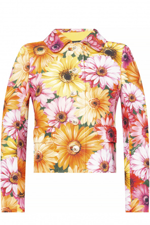 Marynarka z motywem kwiatowym od Dolce & Gabbana