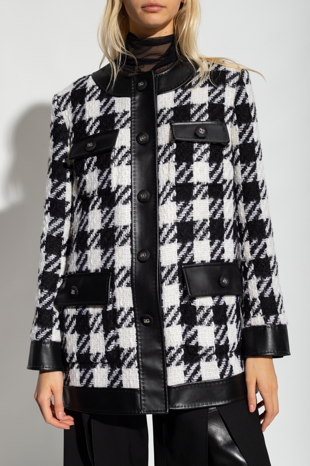 Dolce & Gabbana Houndstooth jacket