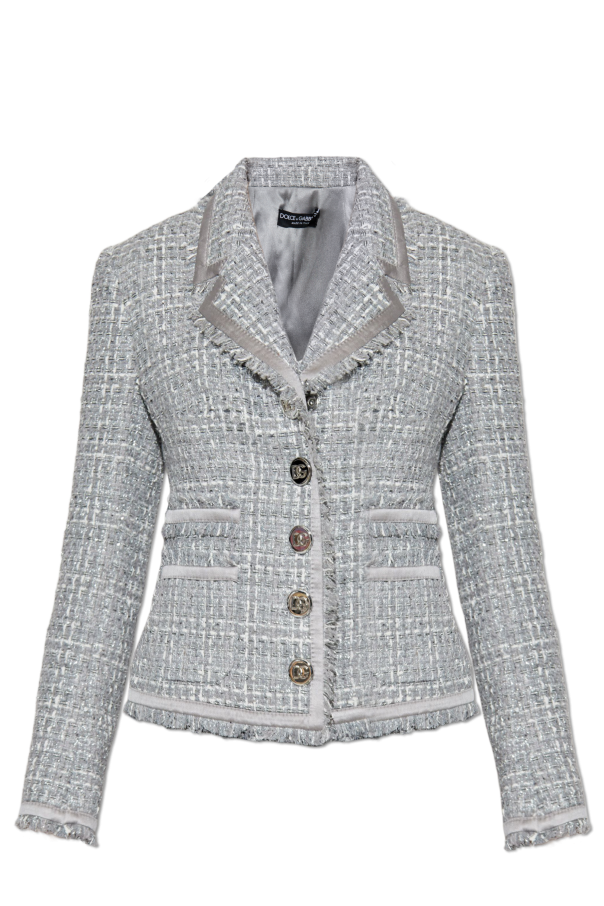 Dolce & Gabbana Tweed jacket with lurex thread