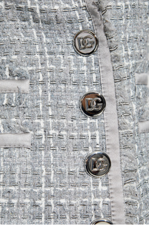 Dolce & Gabbana Tweed jacket with lurex thread