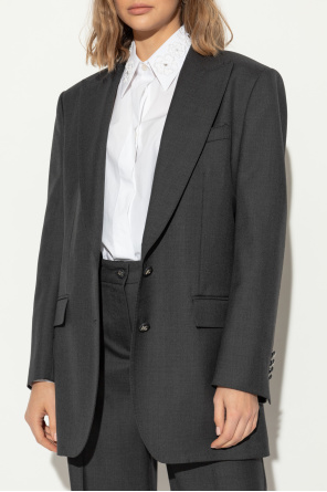 Dolce & Gabbana Wool blazer with single vent