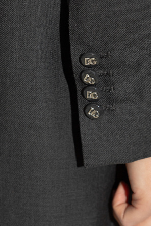 Dolce & Gabbana Wool blazer with single vent
