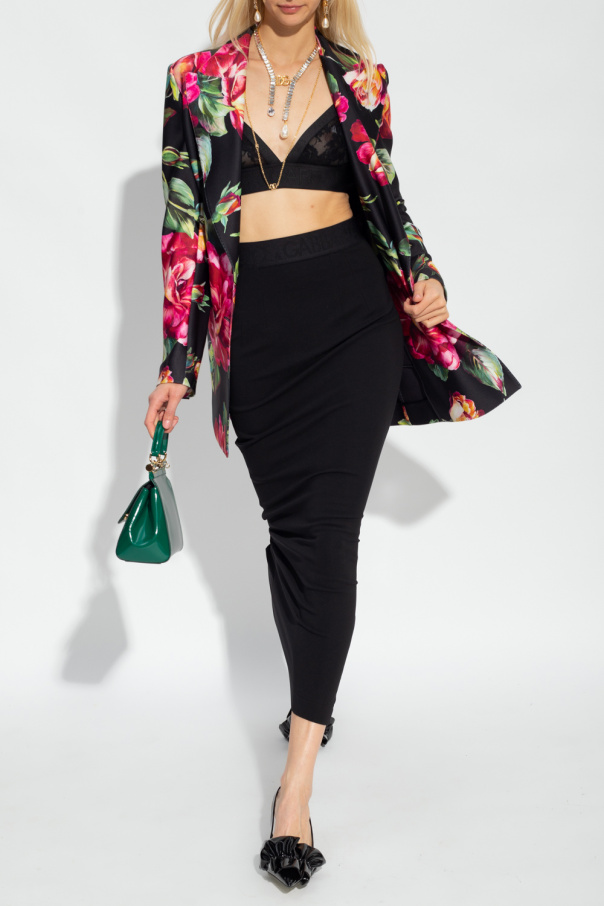 Dolce & Gabbana Blazer with floral motif