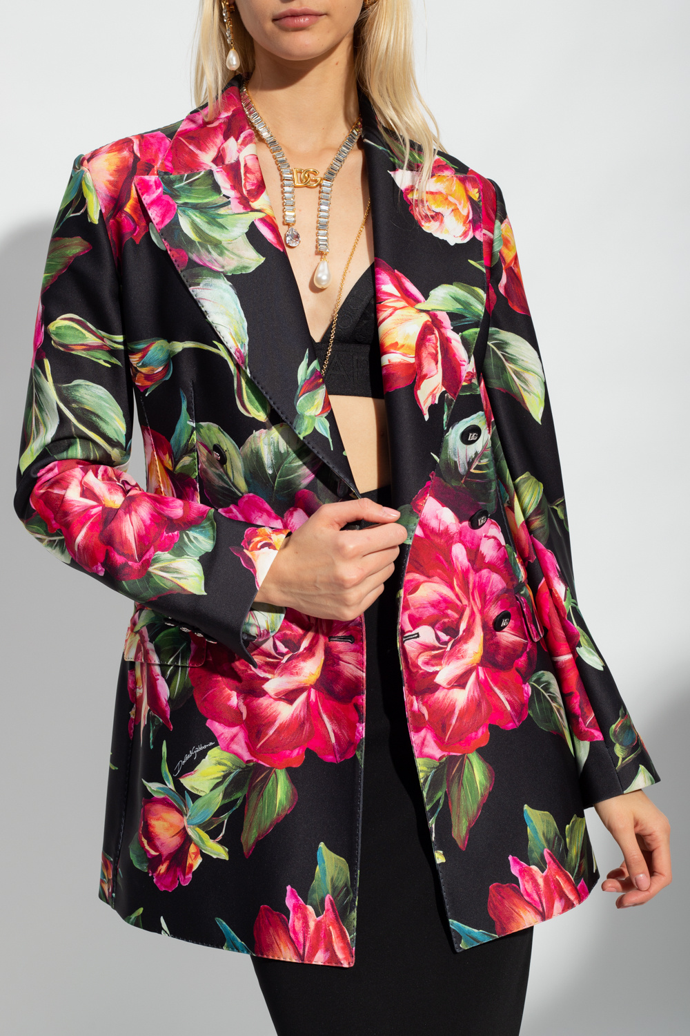 Dolce & Gabbana Blazer with floral motif